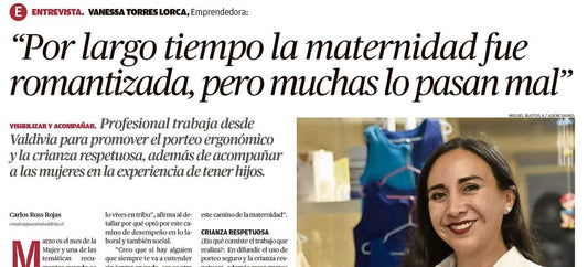 porteo ergonómico y crianza respetuosa