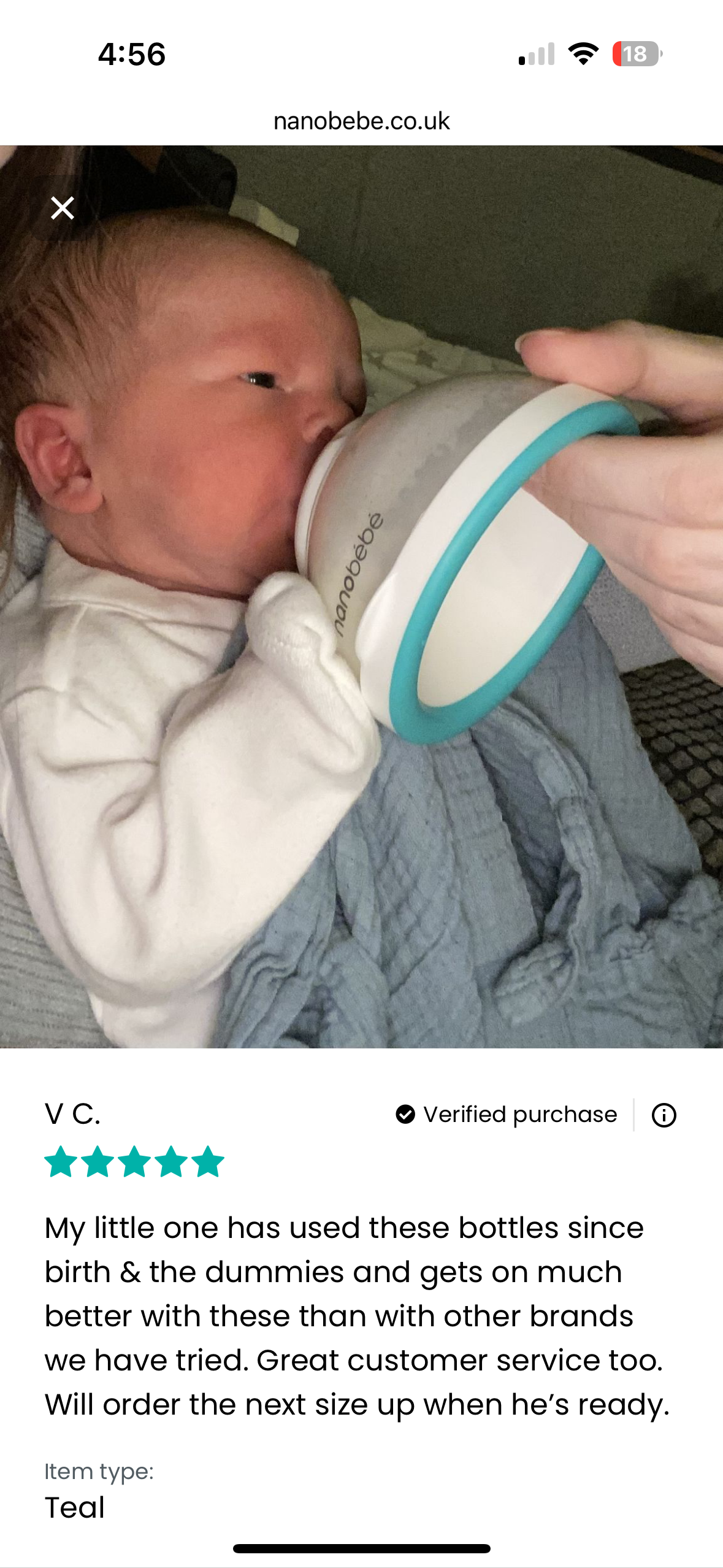 Tri Pack de Mamaderas Nanobebé – Breastmilk Bottle Starter