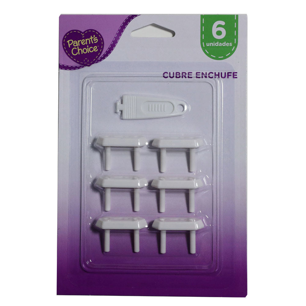 Cubre Enchufe 6 unidades