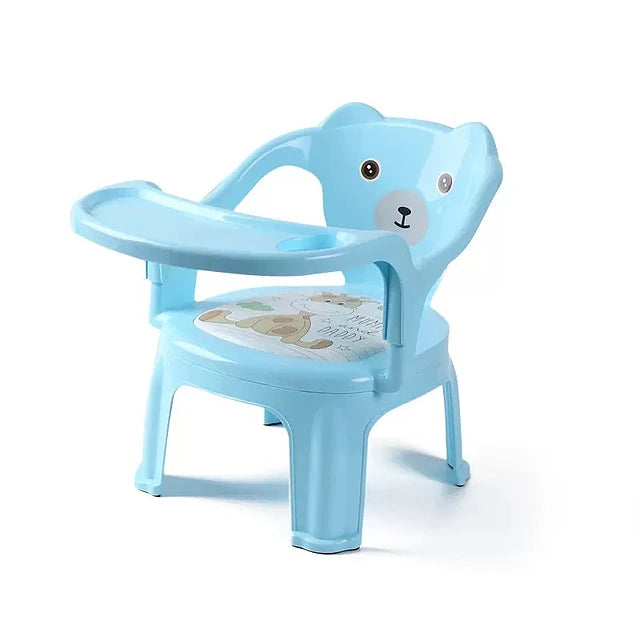 Silla de comer con bandeja desmontable