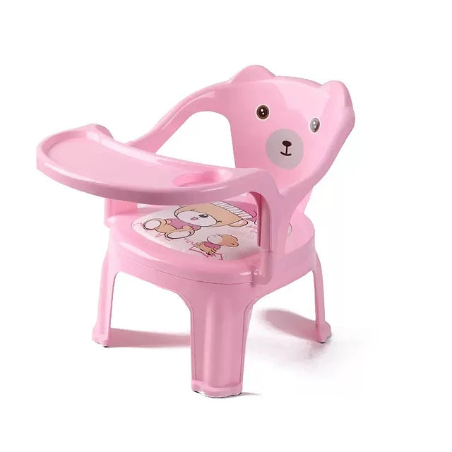 Silla de comer con bandeja desmontable
