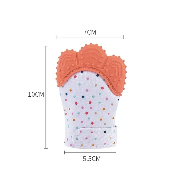Guante Mordedor-Sonajero Diseño Garritas