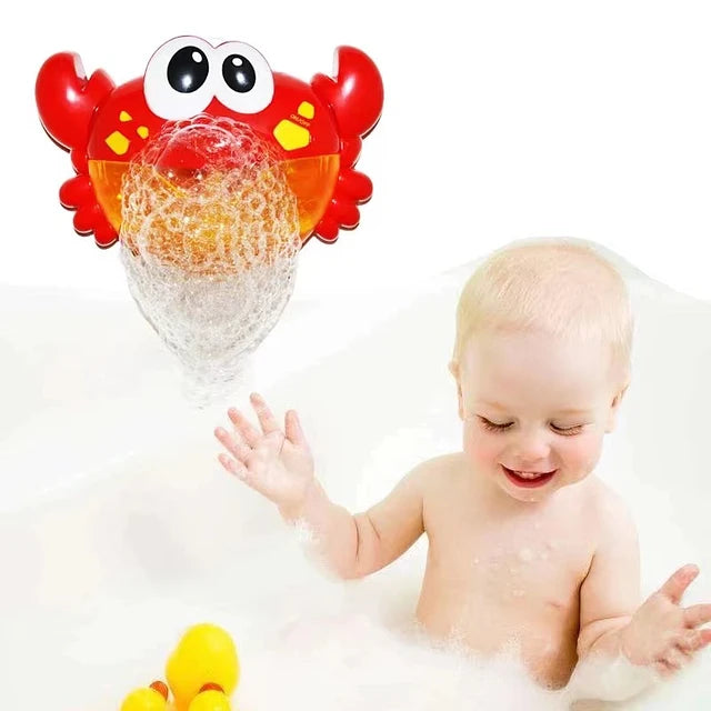 Cangrejo burbujitas para el baño