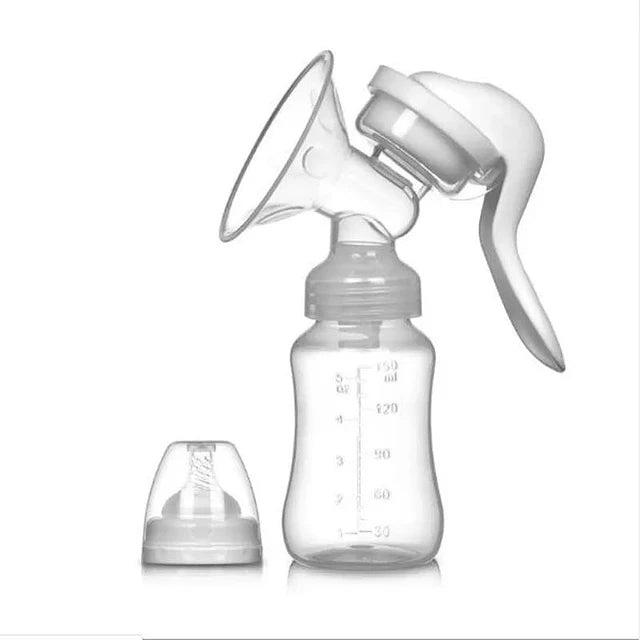 Extractor de leche manual con tetina incluida para biberón