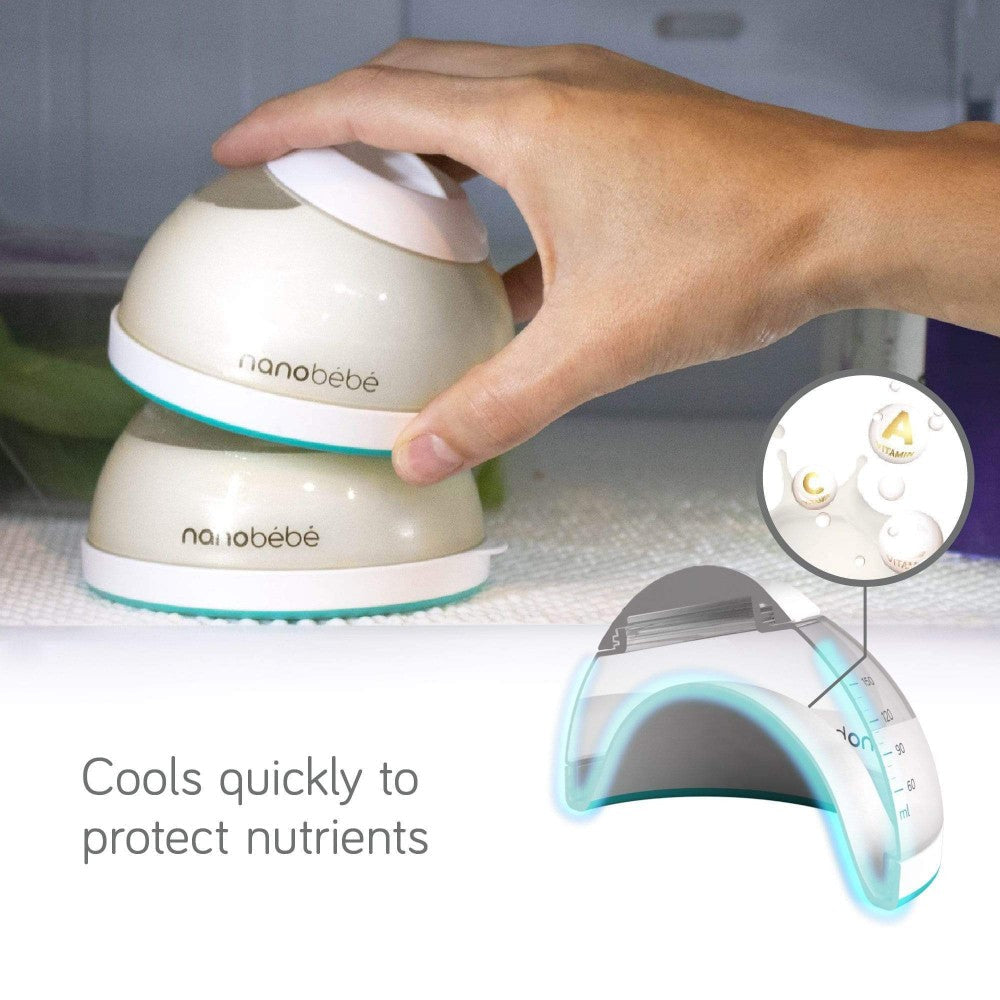 Tri Pack de Mamaderas Nanobebé – Breastmilk Bottle Starter