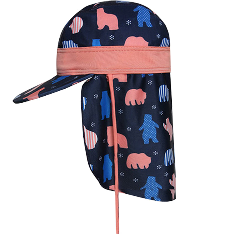 Gorro Largo con Protección UV