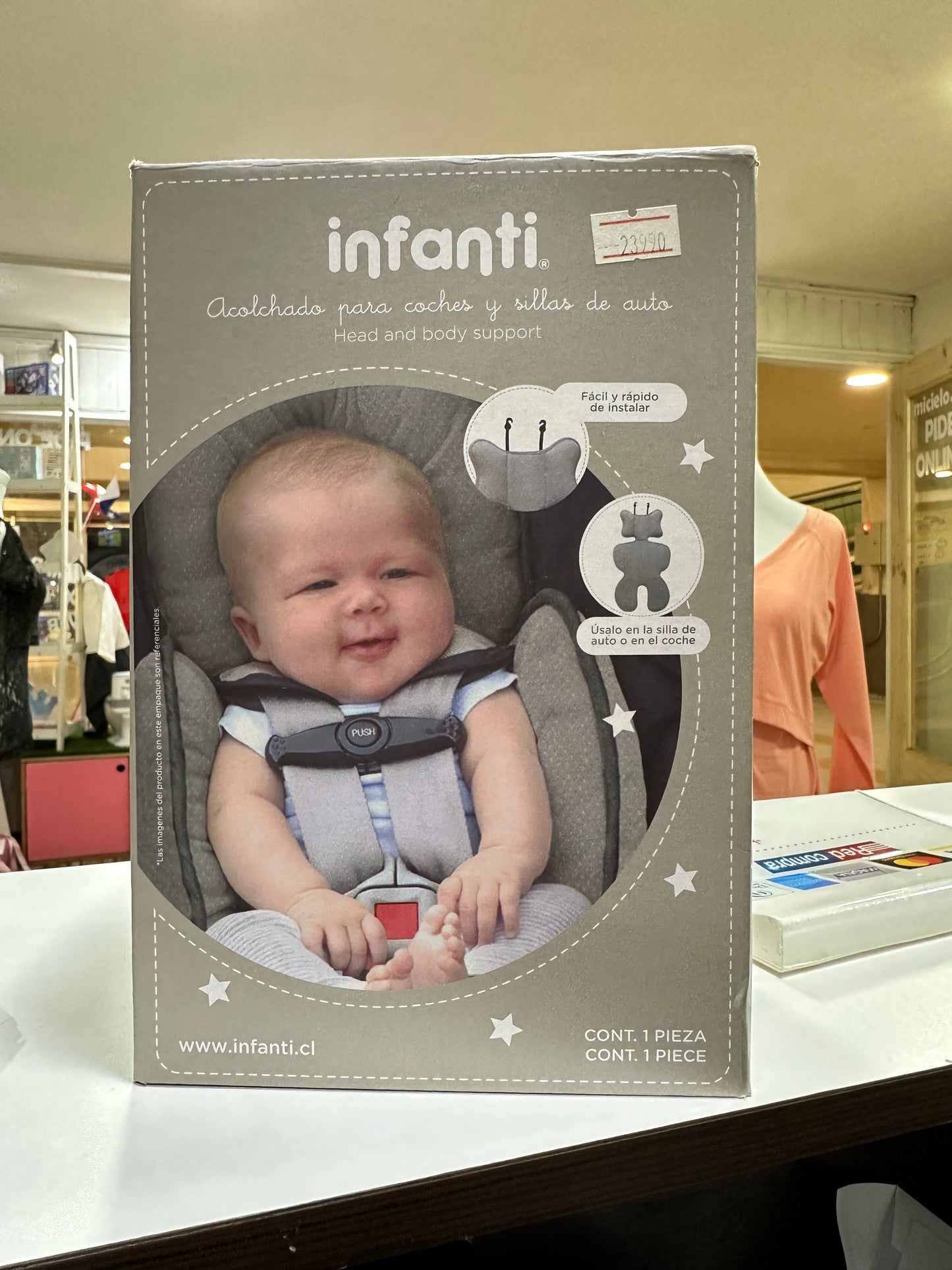 Cojín Acolchado Infanti para Silla de Auto y Coche