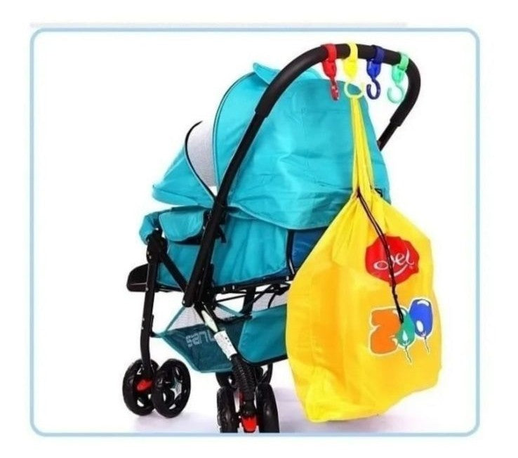 Gancho Colgante con Velcro para Coche de Bebé – Maximiza tu Espacio