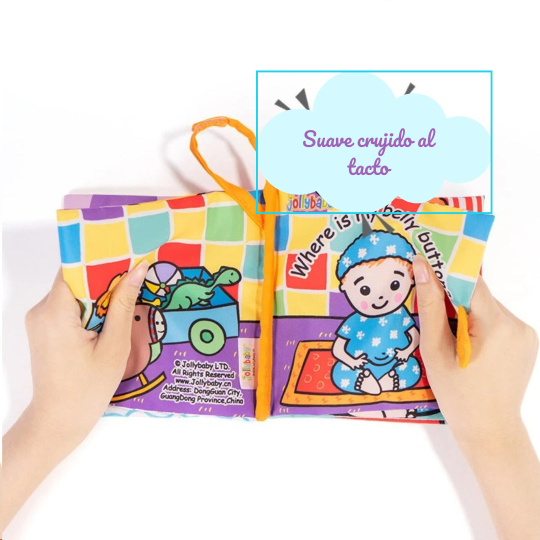 Libro de Tela para Estimulación Sensorial