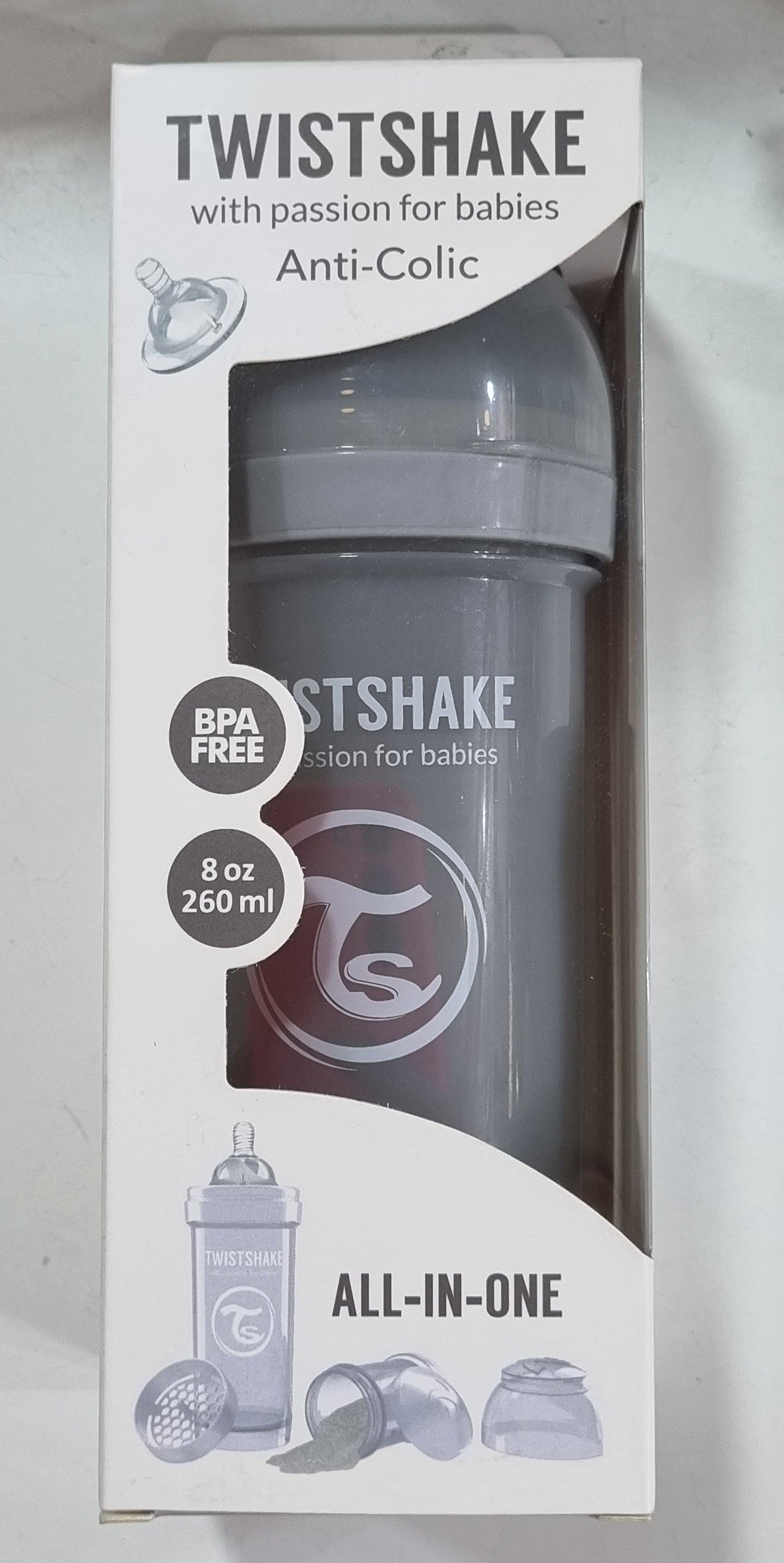 Mamadera Twistshake Talla S
