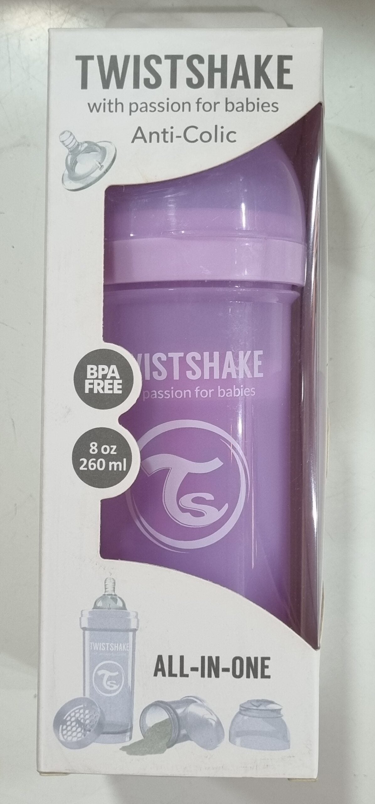 Mamadera Twistshake Talla S