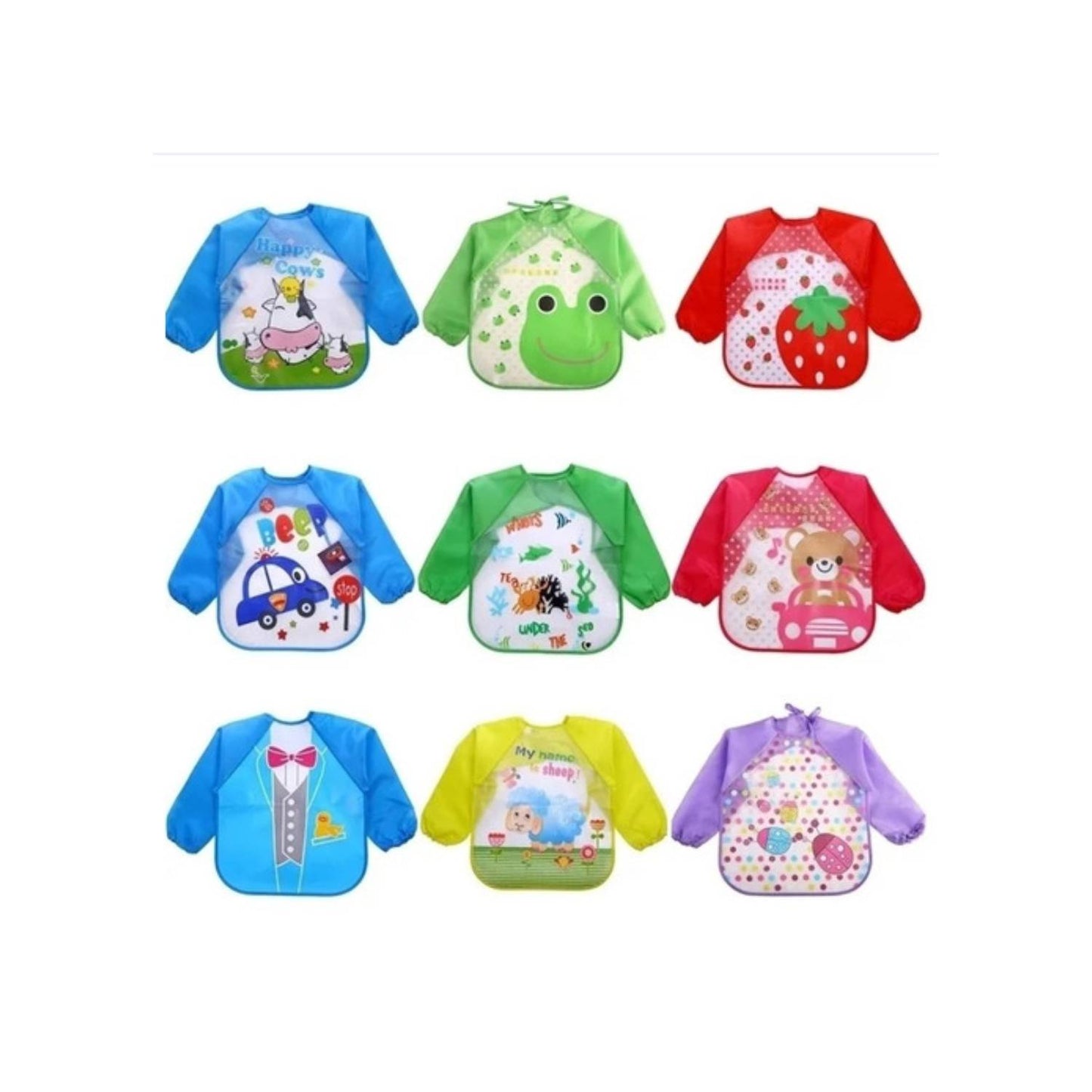 babero para bebés