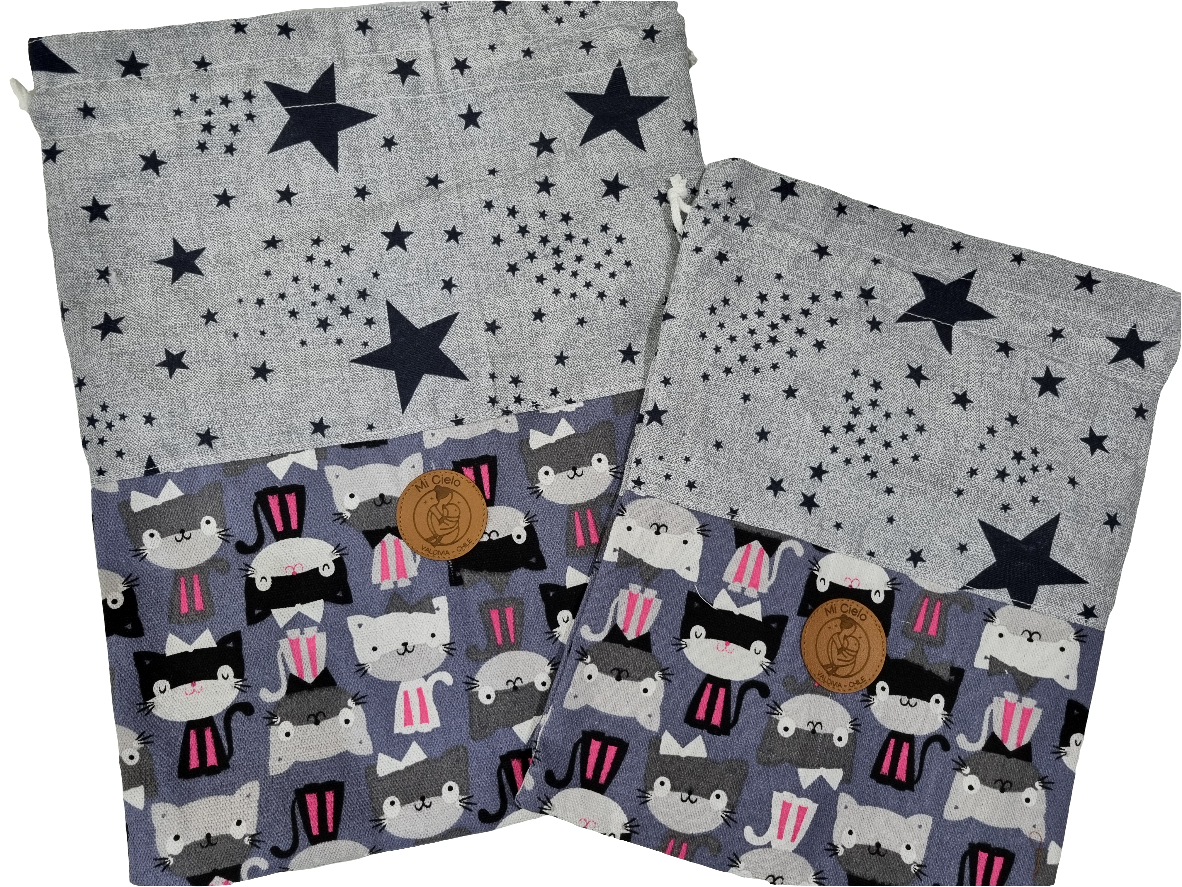 Pack Bolsitas Impermeables Mi Cielo para Sala Cuna y Jardín