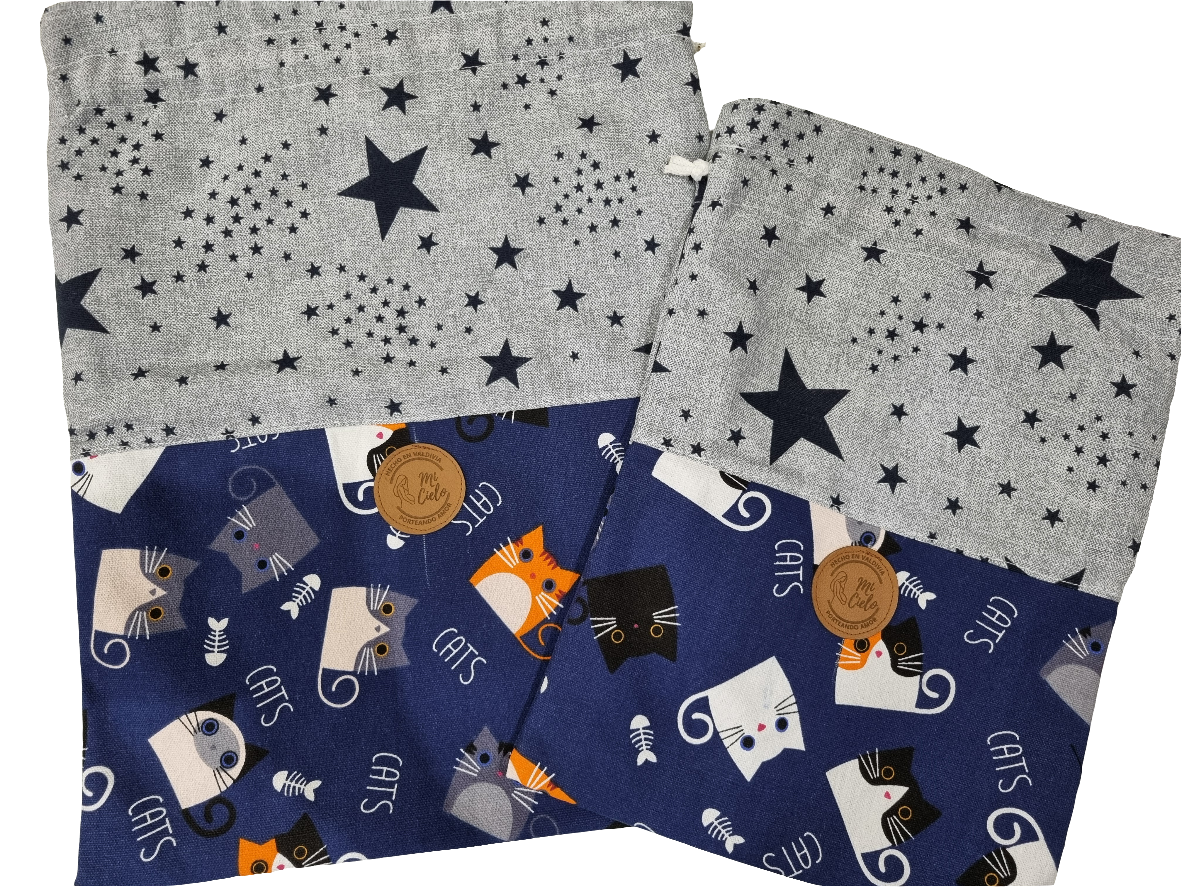 Pack Bolsitas Impermeables Mi Cielo para Sala Cuna y Jardín