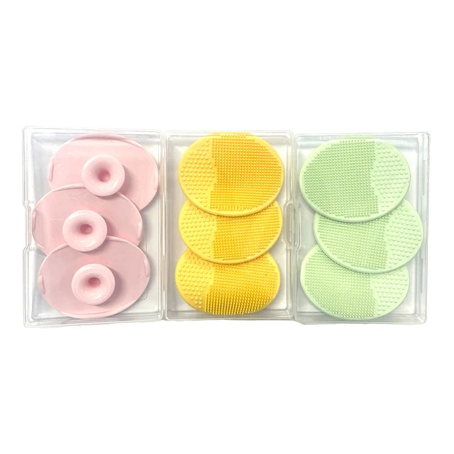 Cepillo para bebés fabricado con silicona hipoalergénica y flexible