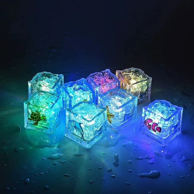 Juguete de baño interactivo para bebé – cubitos de hielo multicolores