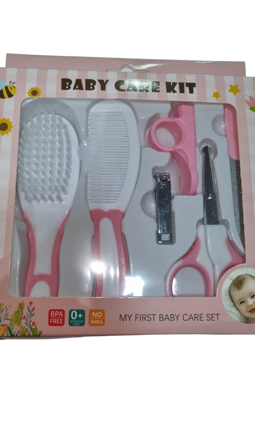 Kit corta uñas bebé seguro y ergonómico para higiene infantil