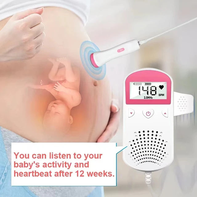 Monitor Fetal Doppler Latidos Fetales Corazón Bebe