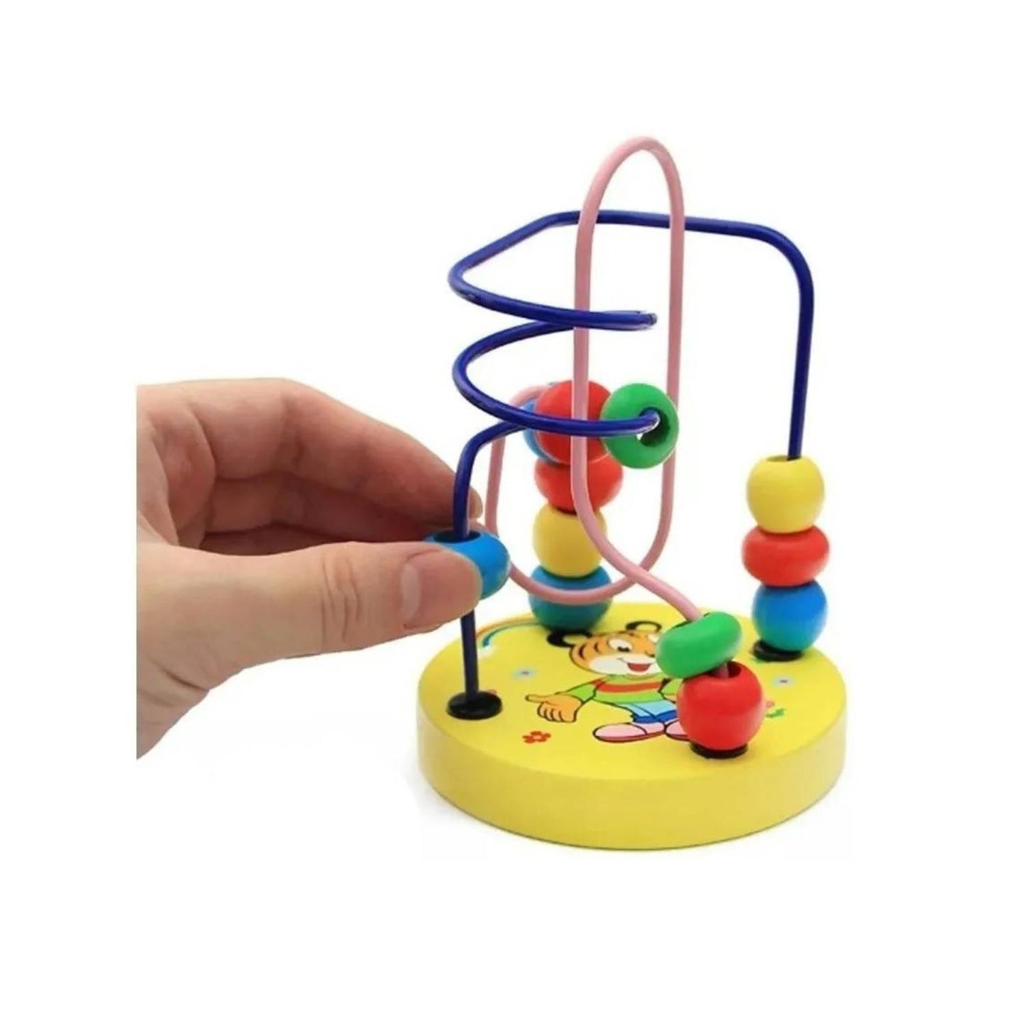 Juego Motricidad Fina Bebe Y Niños Laberinto 12cm Montessori