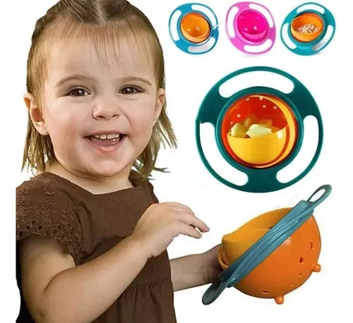 Plato de comer 360 antiderrame