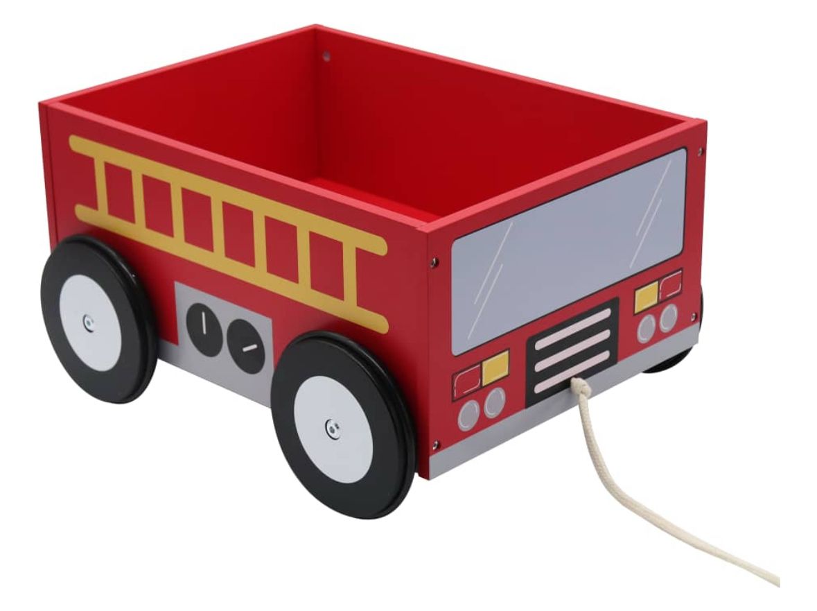 Carrito de bomberos infantil para estimular el juego activo y creativo