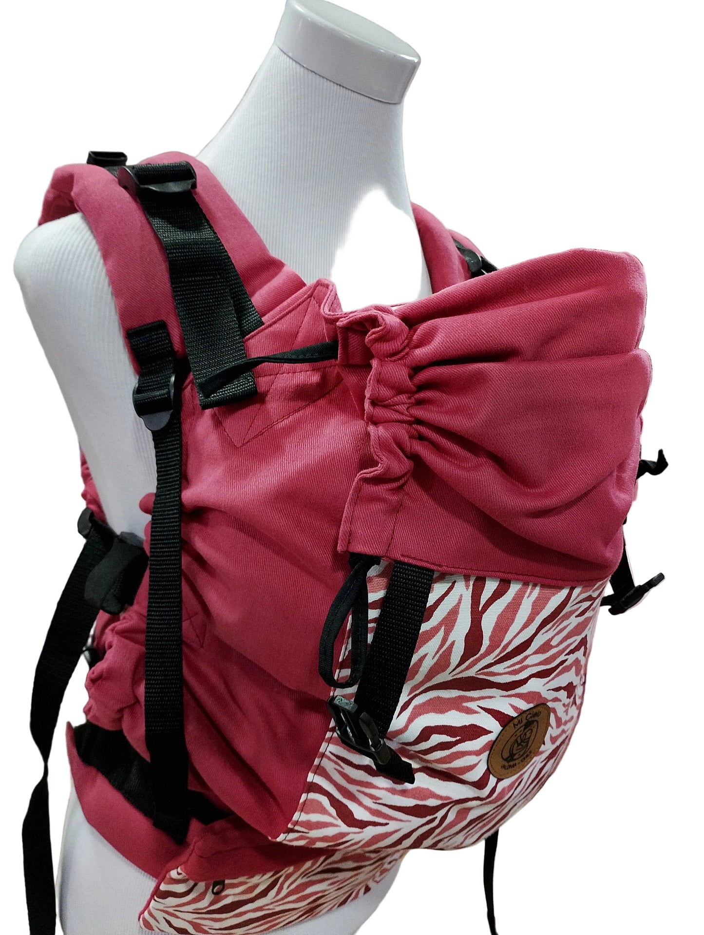 Mochila Toddler Burdeos Cebra