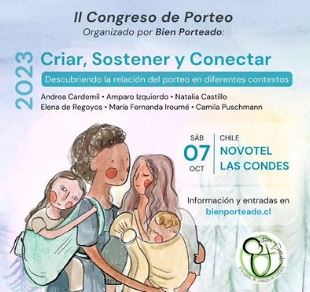 Mochila ergonómica para porteo, ideal para bebés y niños pequeños.