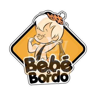 Letrero Adhesivo Marca Baby On Board