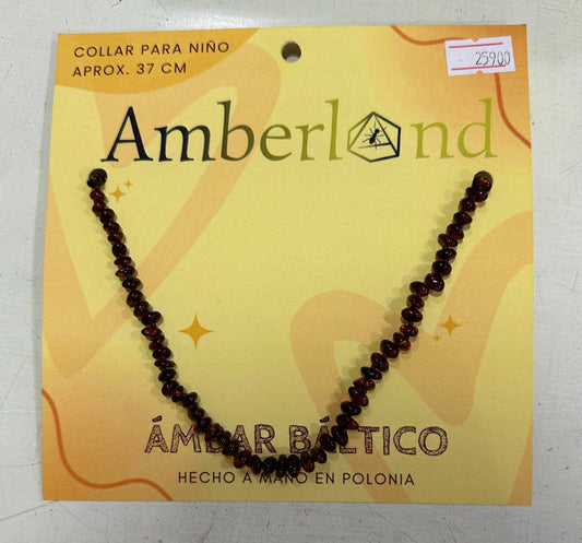 Collar de Ámbar para Niños 37 cm – Amberland