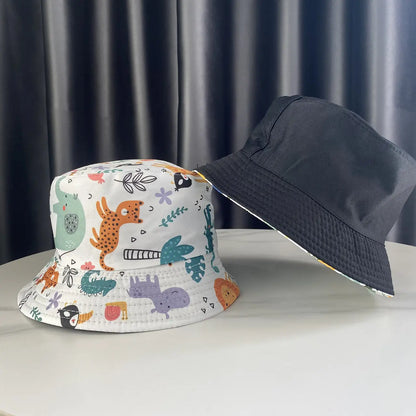 Gorro Reversible para Niños con Filtro UV | Protección Solar y Diseños Divertidos