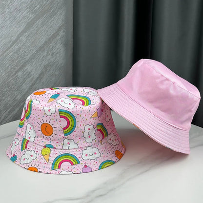 Gorro Reversible para Niños con Filtro UV | Protección Solar y Diseños Divertidos