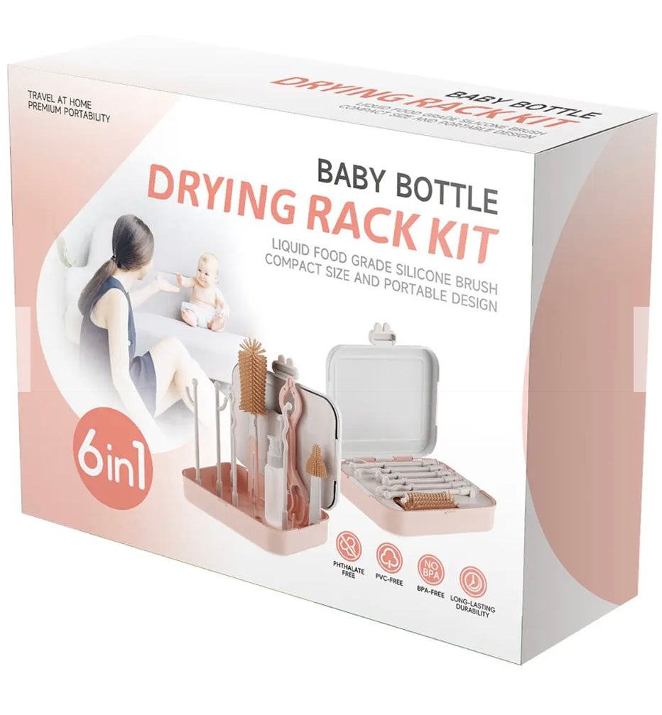 Set secador y limpiador de mamaderas