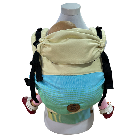 Mochila Primera Etapa Vainilla Fular Amanecer