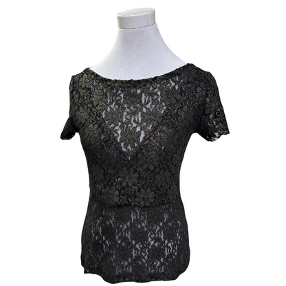 Polera de Lactancia con Brillos – Elegante, Fresca y Cómoda