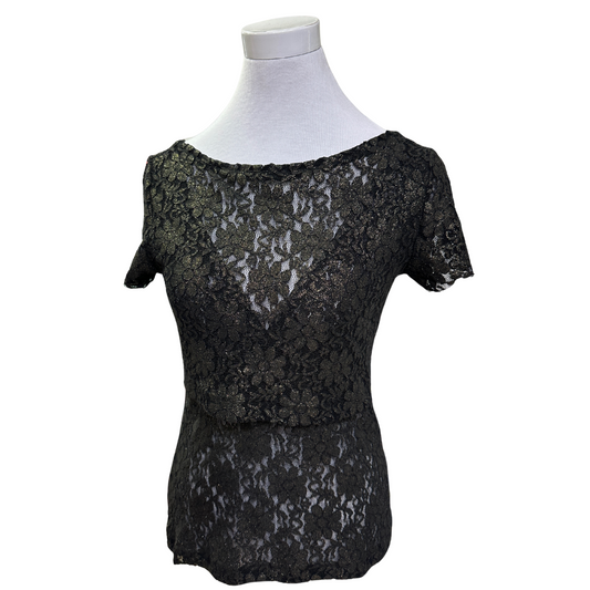 Polera de Lactancia con Brillos – Elegante, Fresca y Cómoda