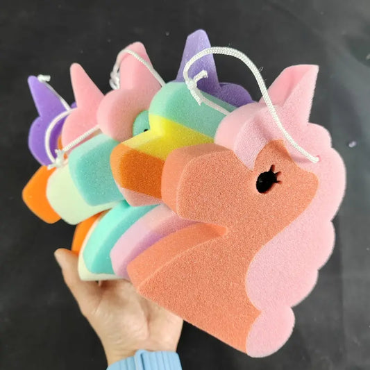 Esponja Unicornio parala hora del Baño