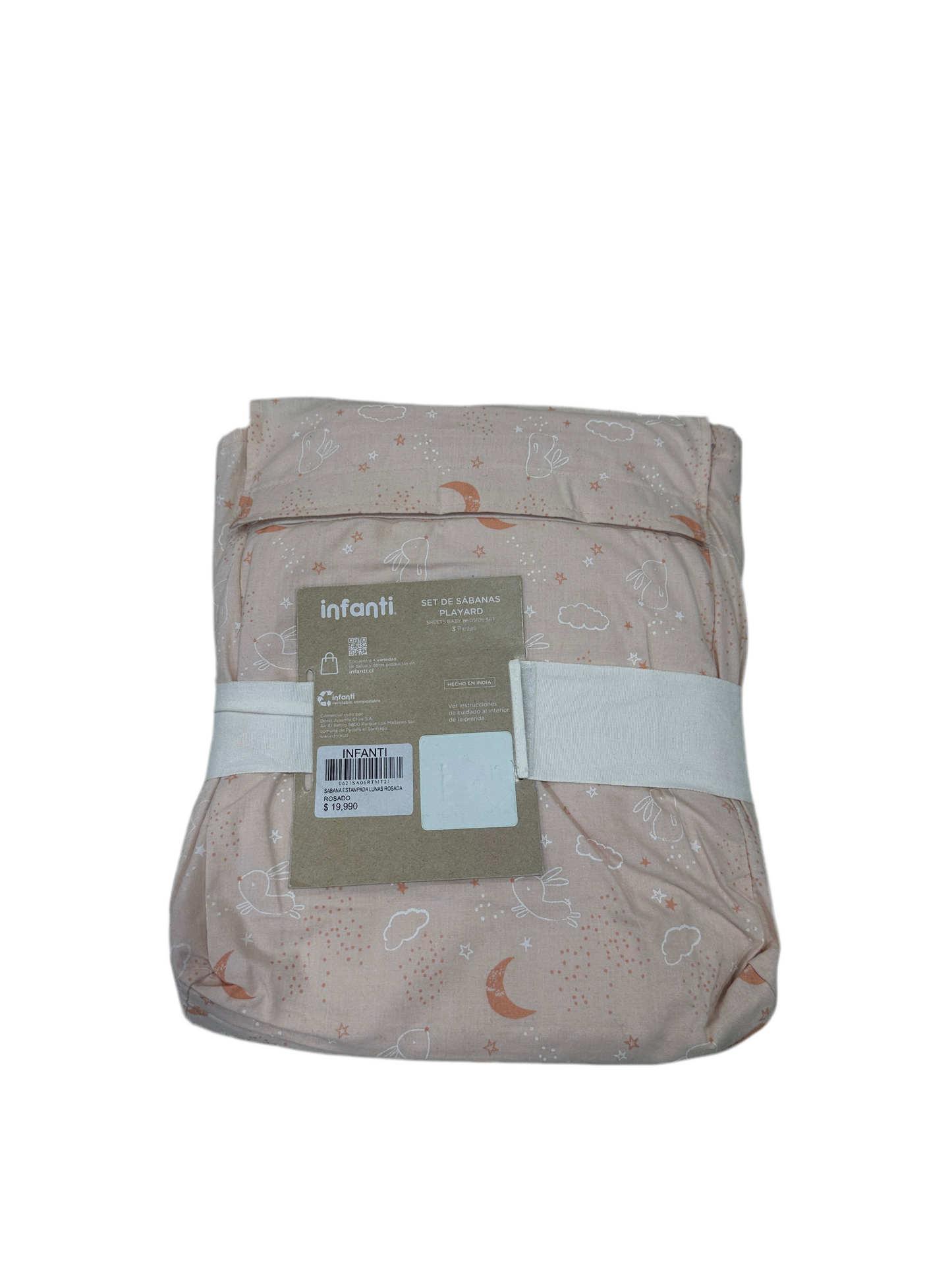 Set de Sábanas Playard Infanti – 3 Piezas