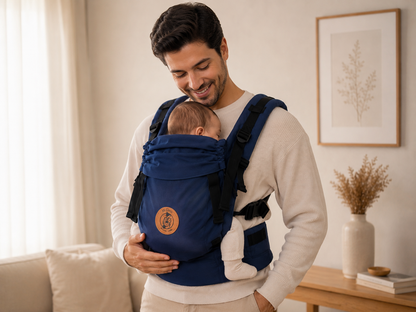 ONE COLOR Blue – Portabebé Ergonómico Evolutivo