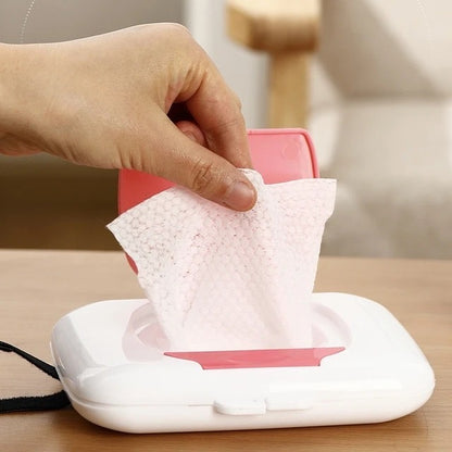 Caja Portátil para Toallas Húmedas