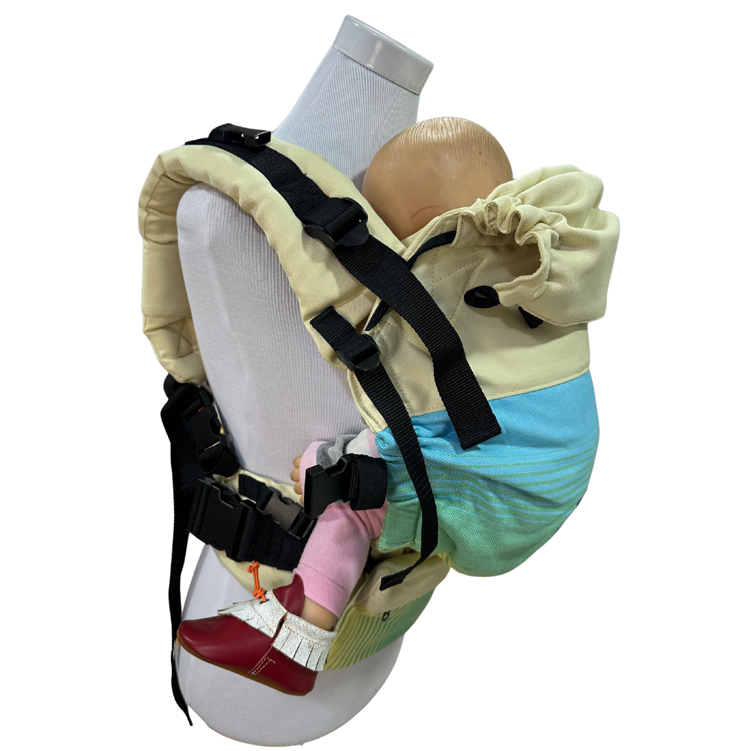 Mochila Primera Etapa Vainilla Fular Amanecer