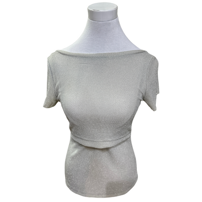 Polera de Lactancia con Brillos – Elegante, Fresca y Cómoda