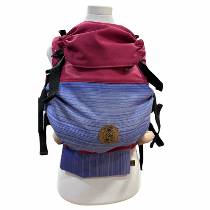 Mochila Primera Etapa Burdeos Fular Lila