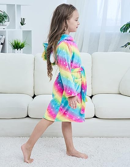 Bata Unicornio Niña – Suavidad y magia para cada día