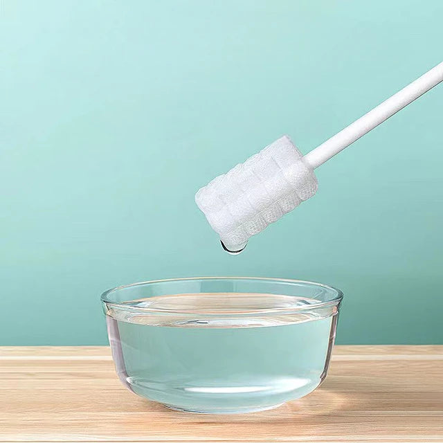 Hisopos de Limpieza Bucal para Bebés – 30 Unidades