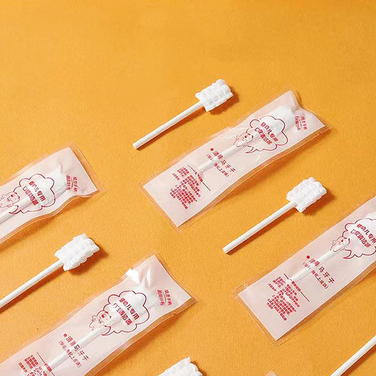 Hisopos de Limpieza Bucal para Bebés – 30 Unidades