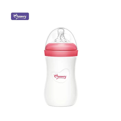 Mamadera de vidrio boca ancha 240 ml. anticólico