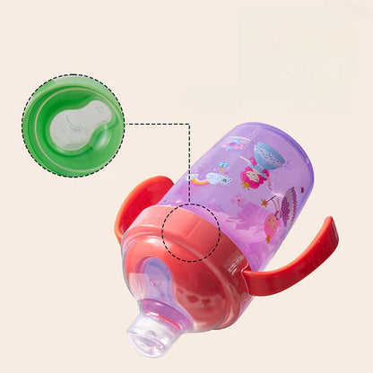 Botella Antiderrame con Boquilla de Silicona
