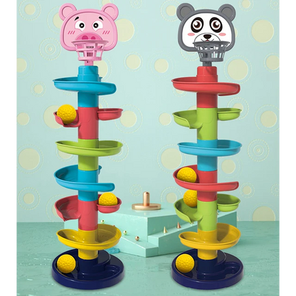 Torre de Canicas para Bebés – Juguete Educativo de Causa y Efecto