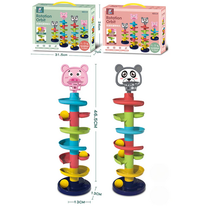 Torre de Canicas para Bebés – Juguete Educativo de Causa y Efecto