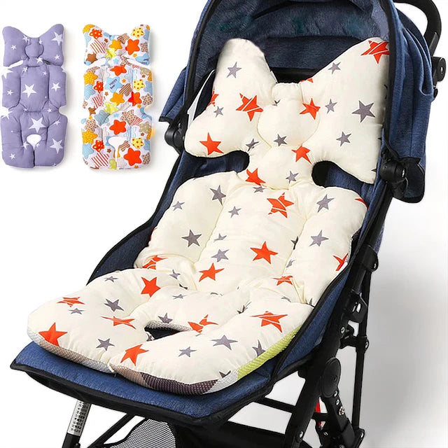 Cojín Universal para Coche de Bebé – Colchoneta Acolchada con Soporte para Cabeza
